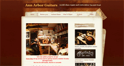 Desktop Screenshot of annarborguitars.com